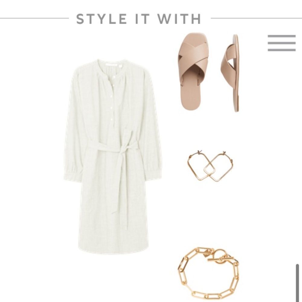 Banana Republic Belted Tencel Shirtdress - Picture 15 of 15